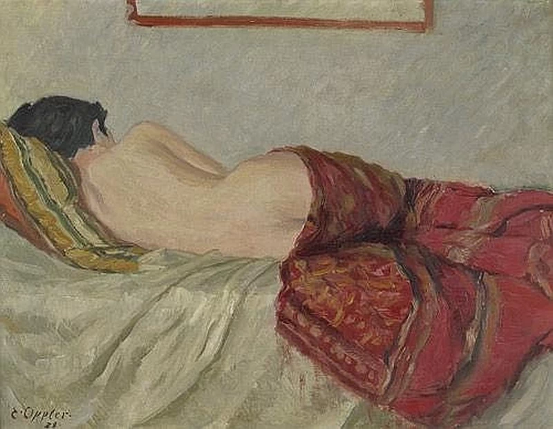 Nudo femminile sdraiato